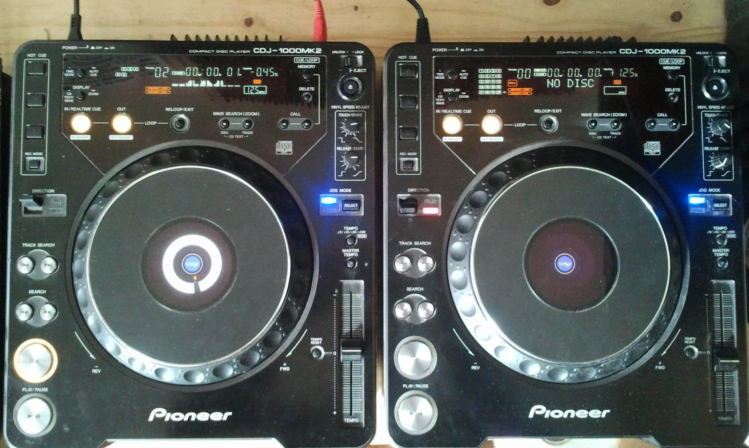 Pioneer CDJ-1000 MK2 2台セット - DJ機器