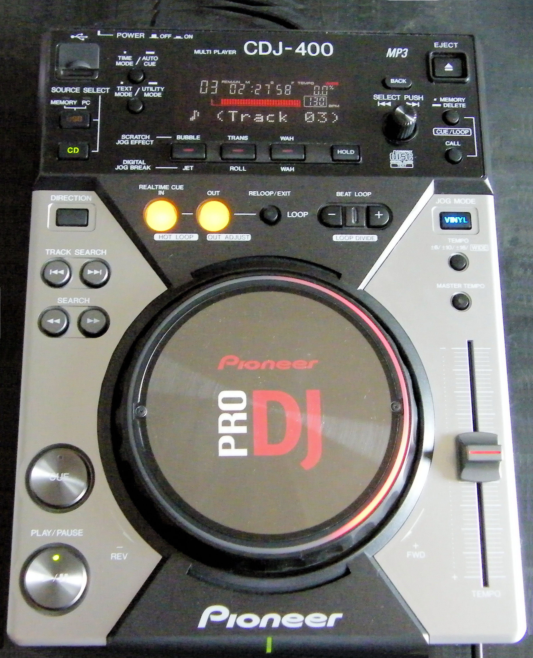 買い正本CDJ400 2台セット　パイオニア　pioneer DJ機材