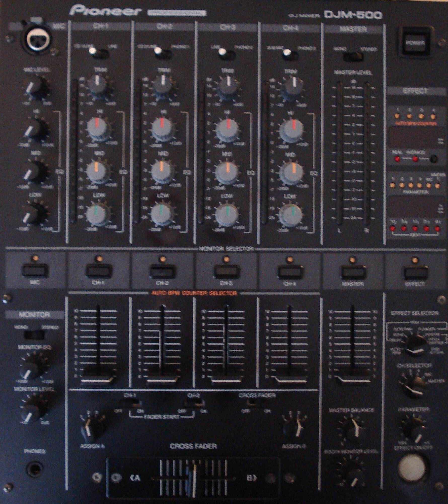 Pioneer Djm 500 Image 58608 Audiofanzine