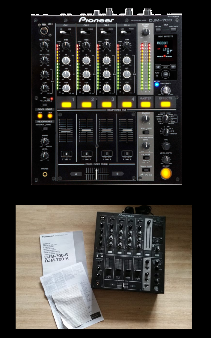 DJM-700-K - Pioneer DJM-700-K - Audiofanzine