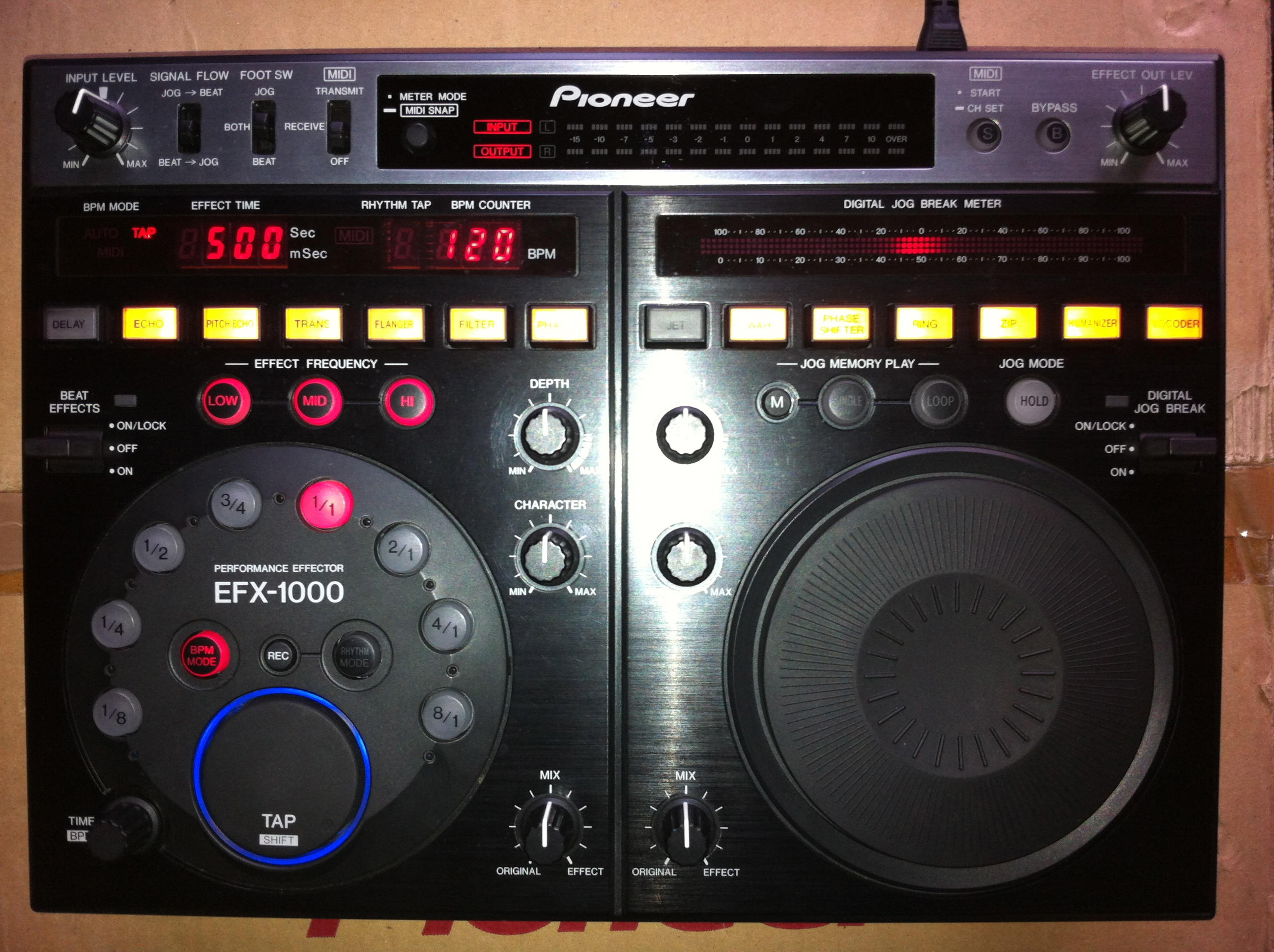 Pioneer efx-500 パイオニア エフェクター EFX-500+solo-truck.eu