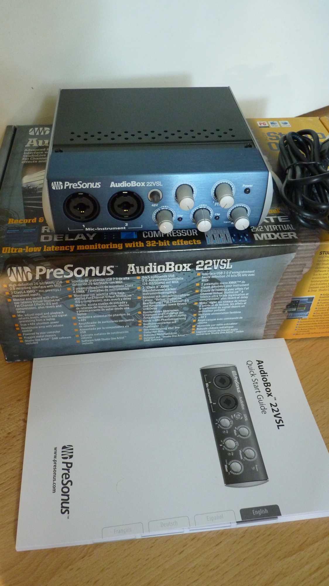 PreSonus AudioBox 22VSL image (636319) Audiofanzine