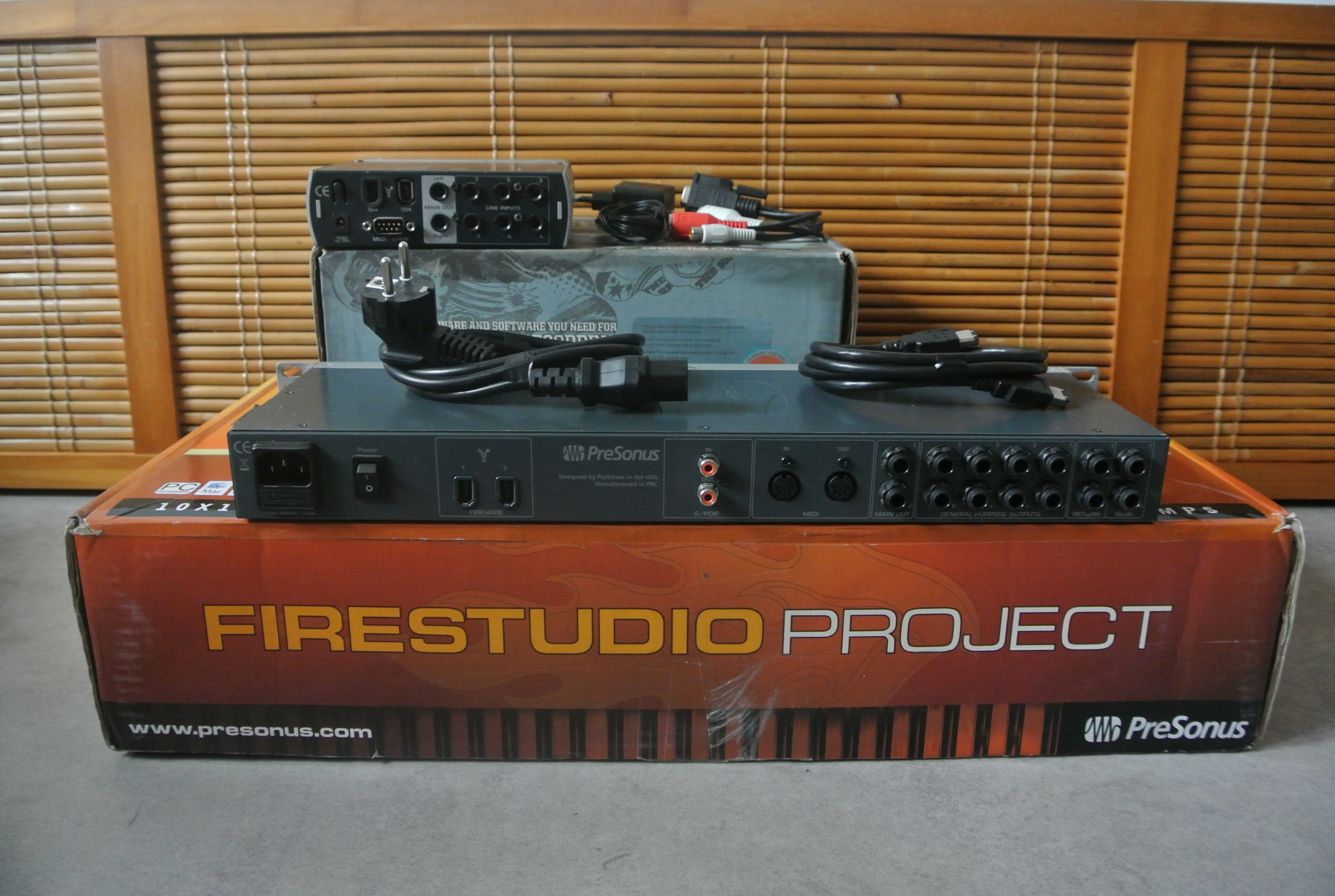 FIRESTUDIO PROJECT PreSonus FireStudio Project Audiofanzine