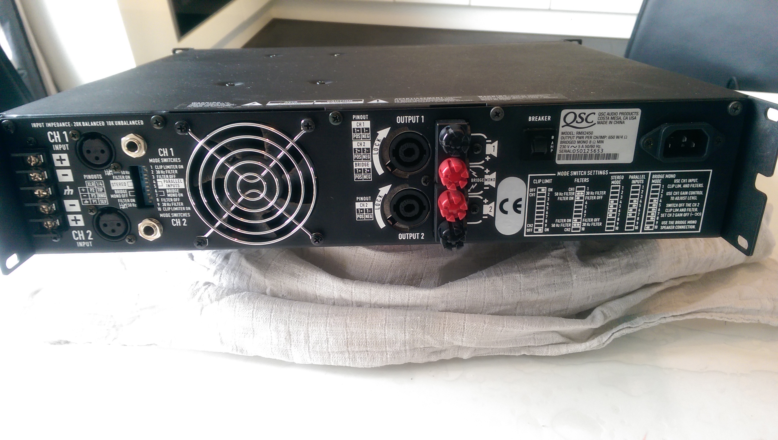 QSC RMX 2450 image (#882779) - Audiofanzine