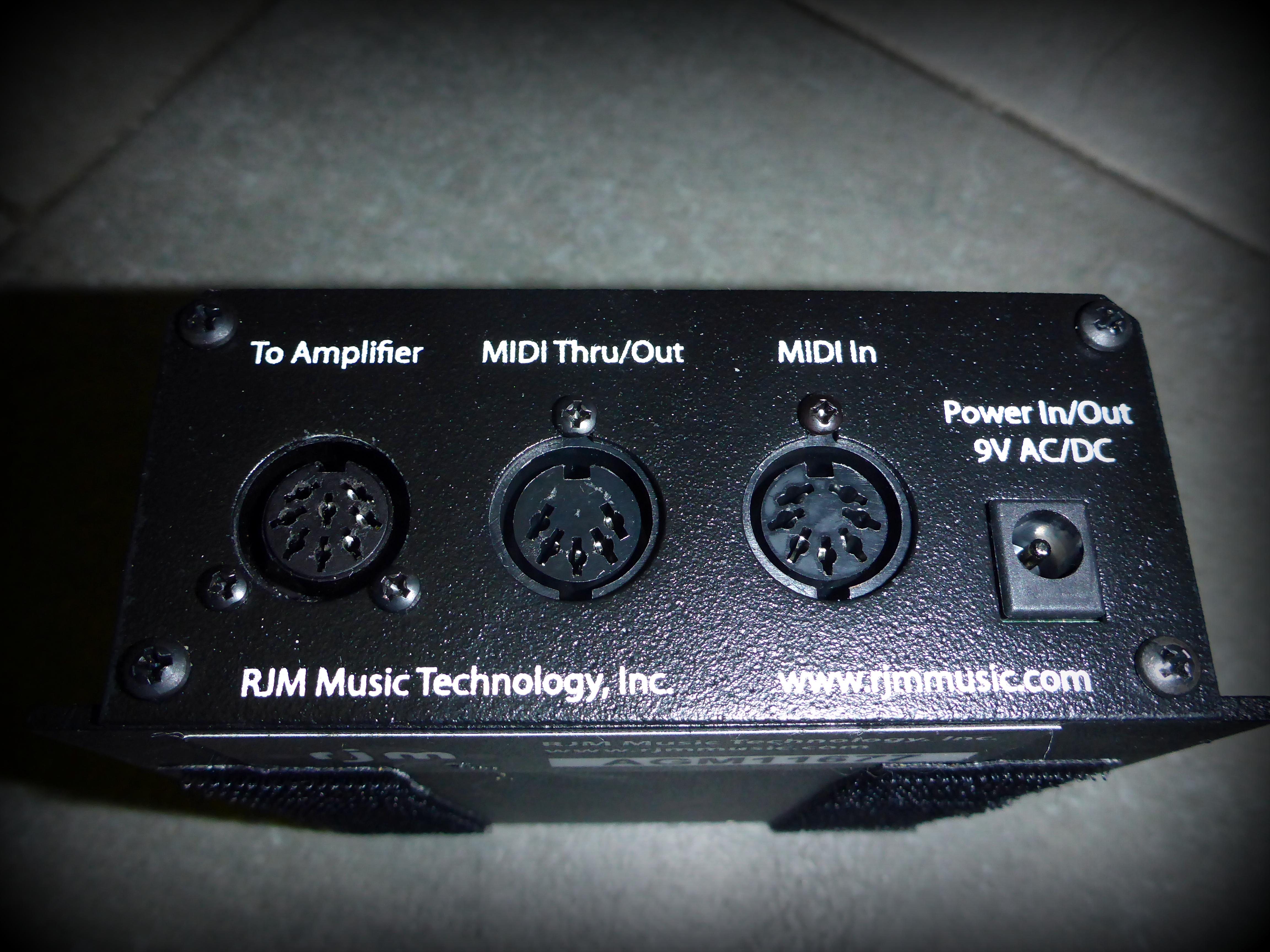 Rjm Music Technologies Mini Amp Gizmo MIDI Amplifier Controller image