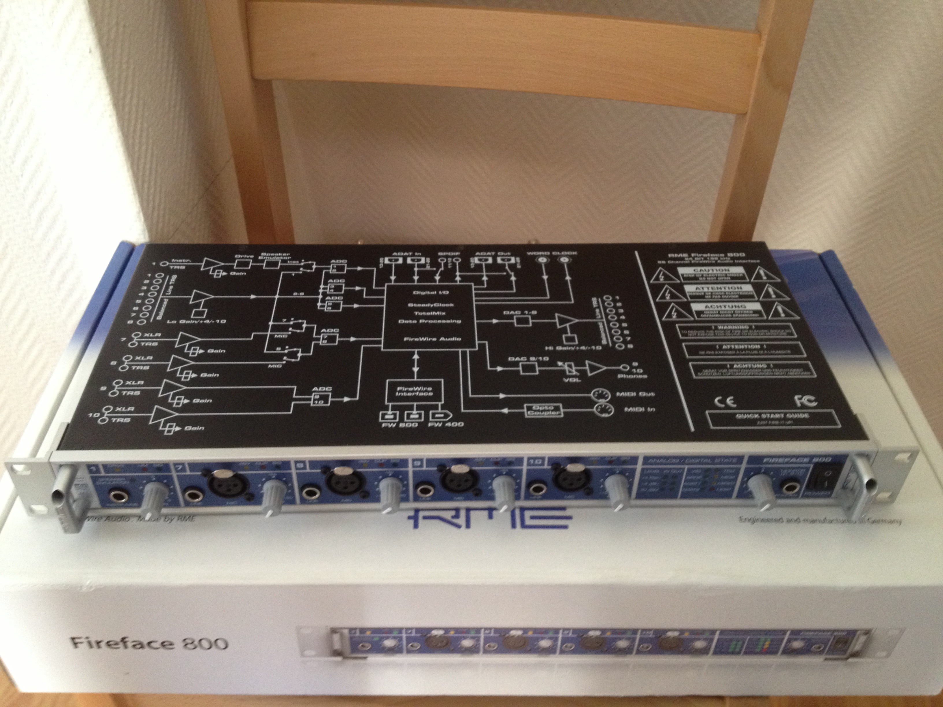 RME Audio Fireface 800 image (486557) Audiofanzine
