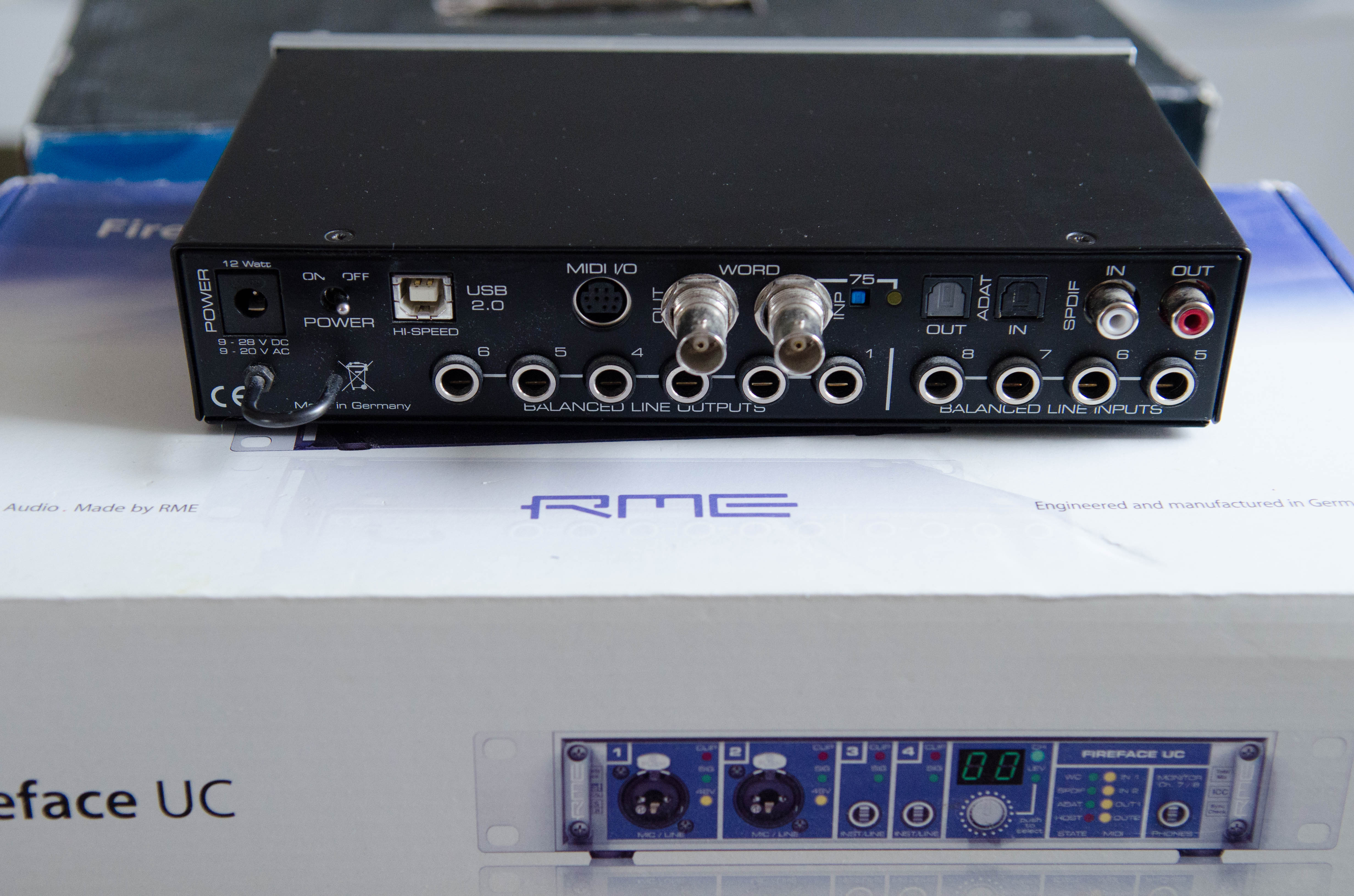 FIREFACE UC - RME Audio Fireface UC - Audiofanzine