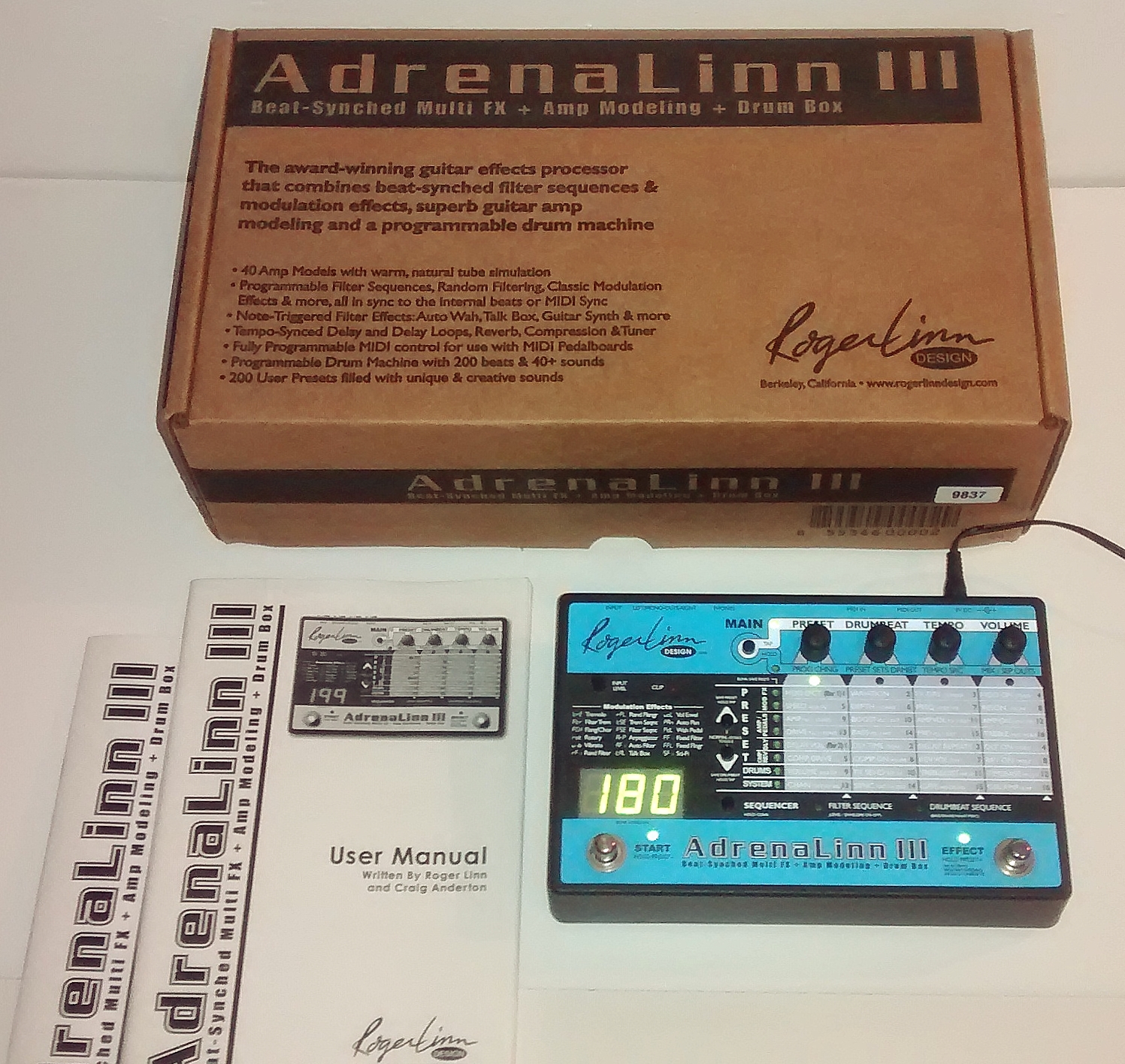 ADRENALINN III - Roger Linn Design AdrenaLinn III - Audiofanzine