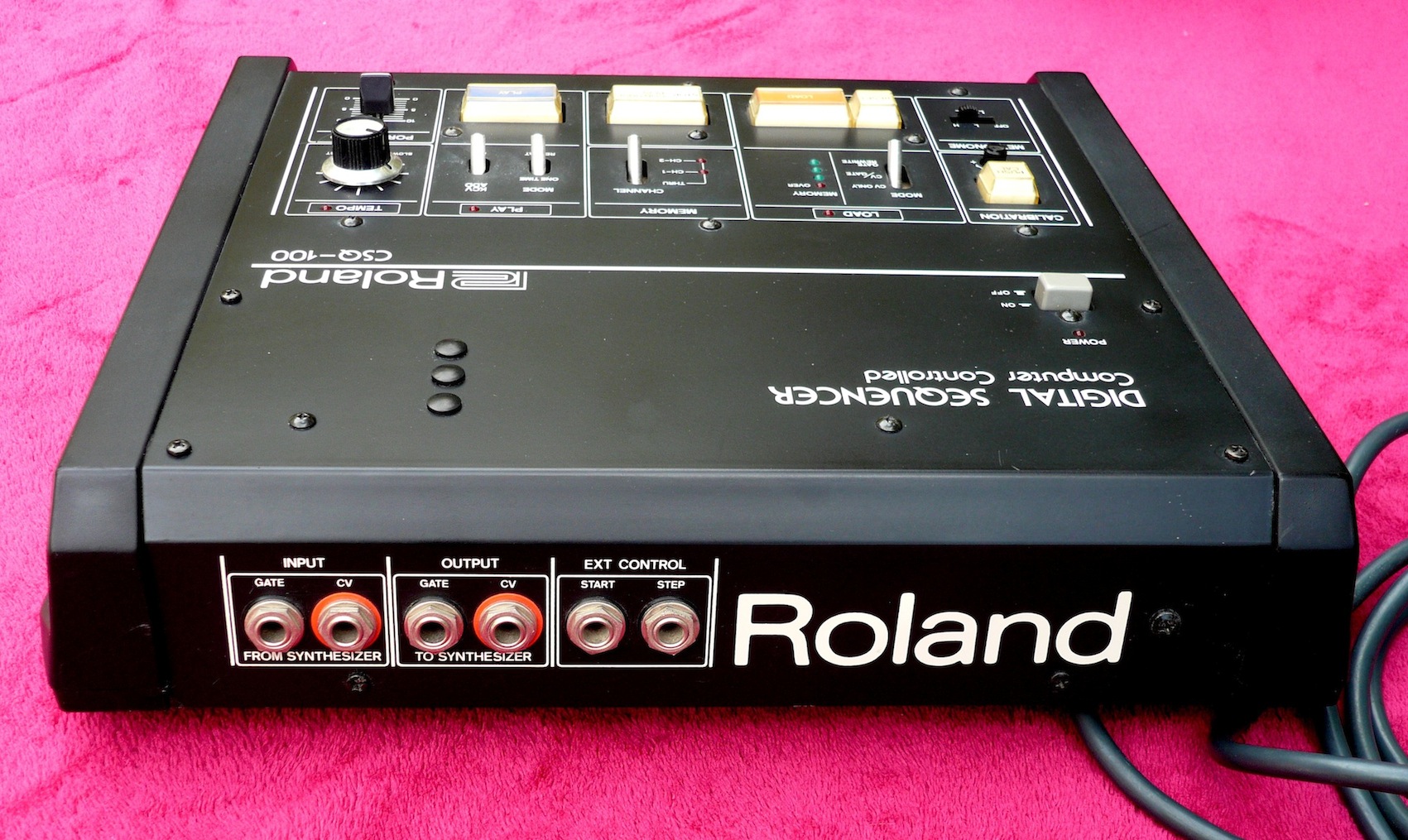 Roland CSQ-100 (1979) digital sequencer