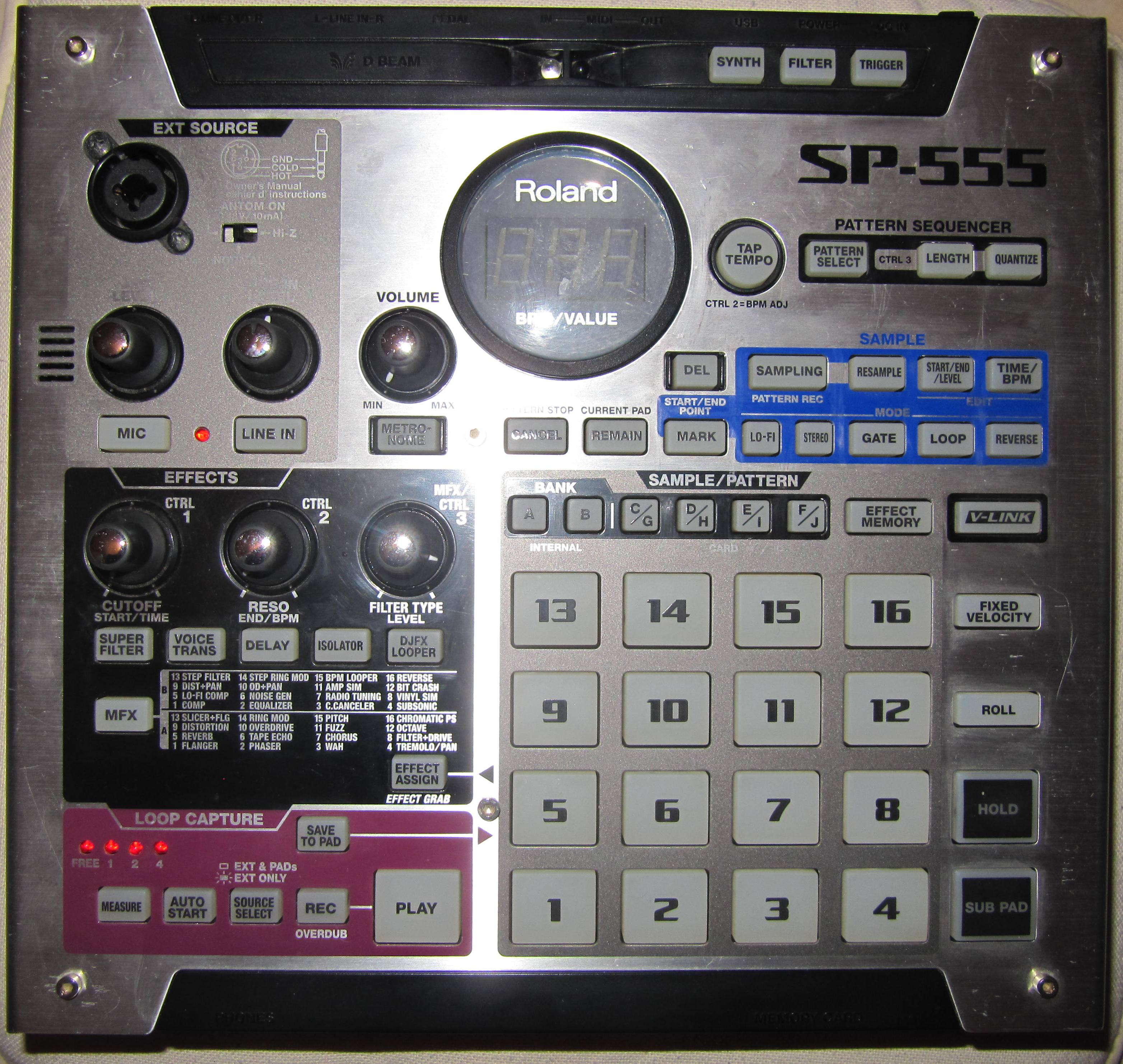 値下げ交渉可Roland SP-555 - 楽器/器材