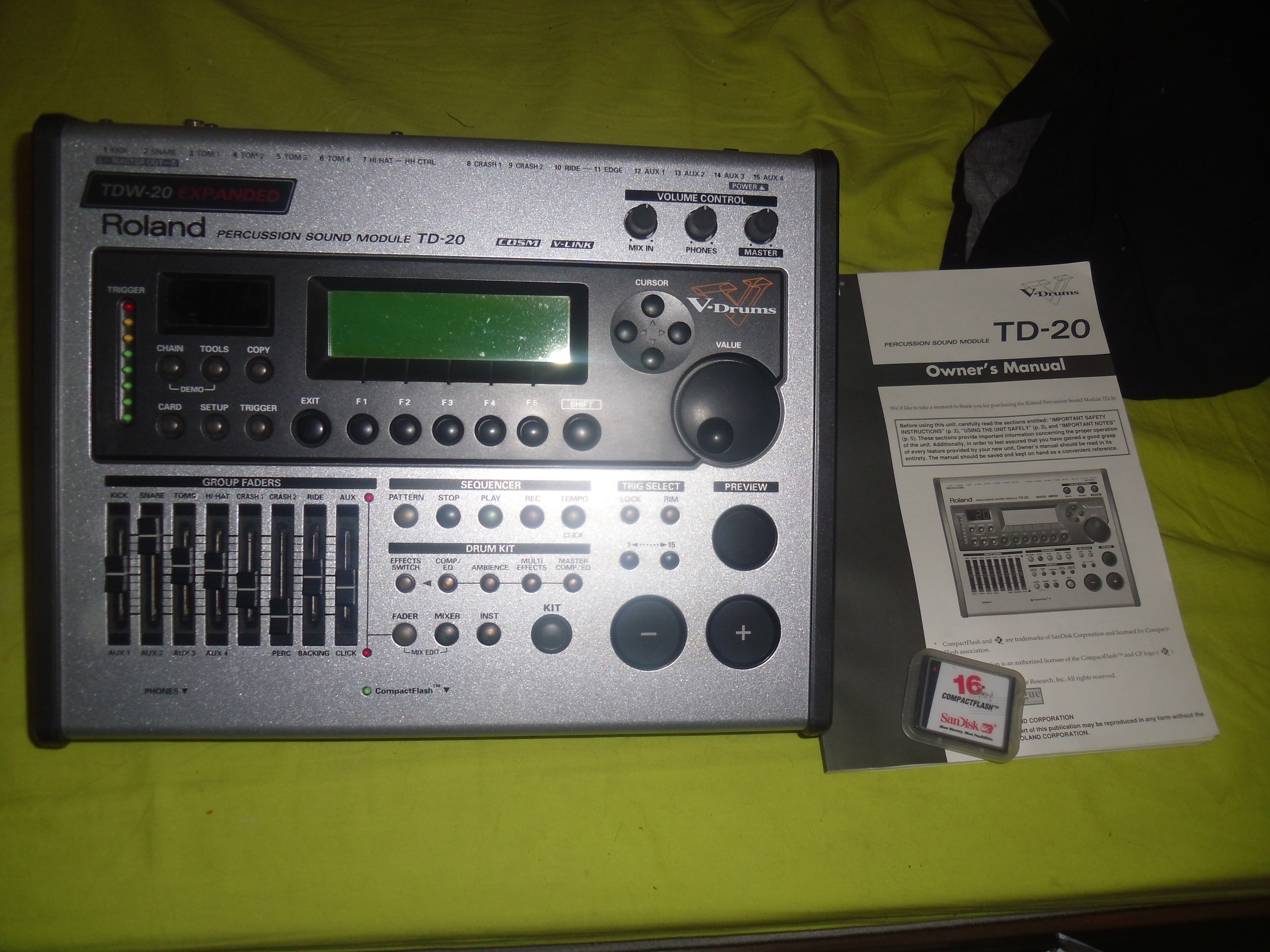 Roland TD-20 Module image (#1018207) - Audiofanzine