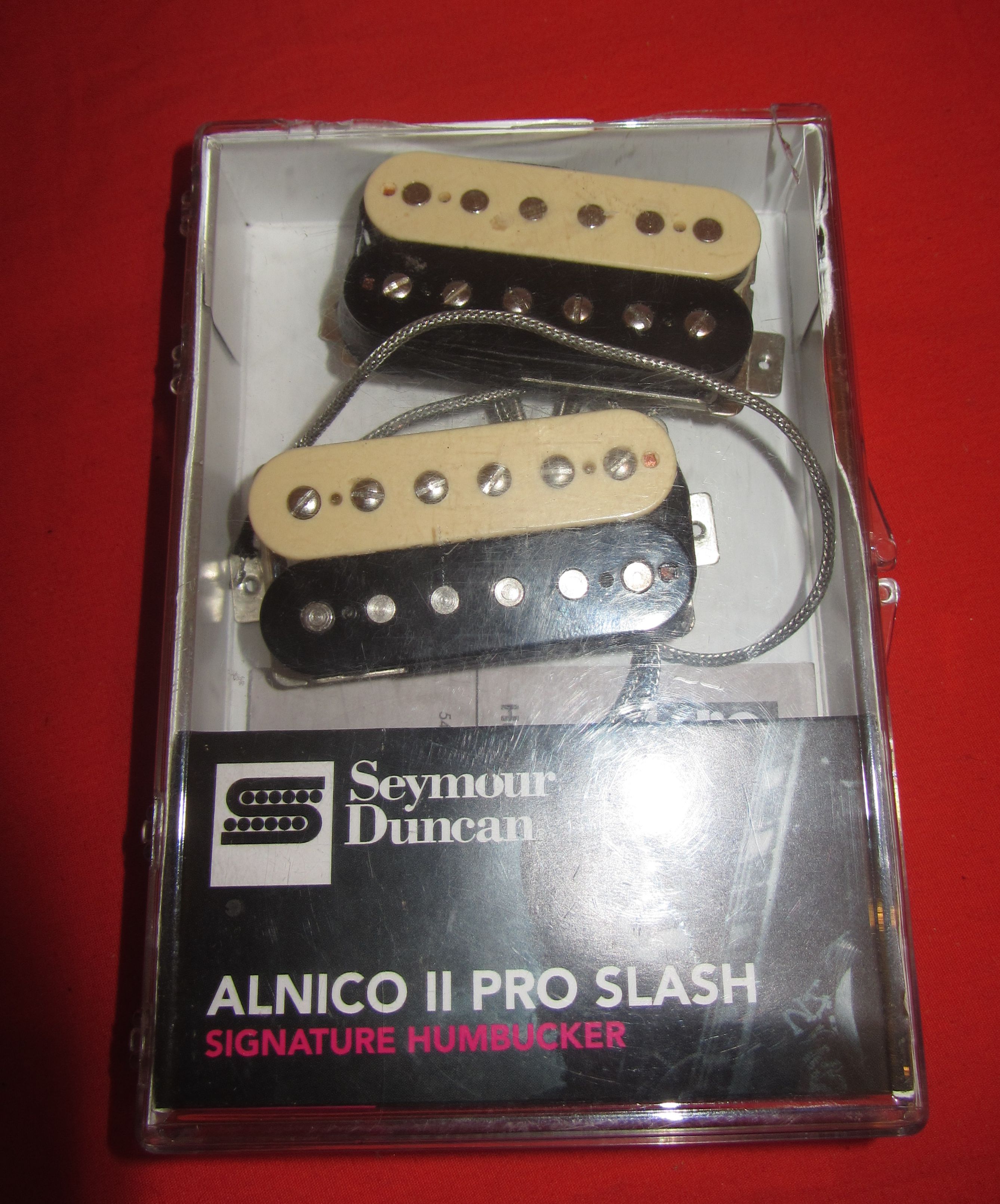 Photo Seymour Duncan APH 2 Set Alnico II Pro Slash Zebra Seymour