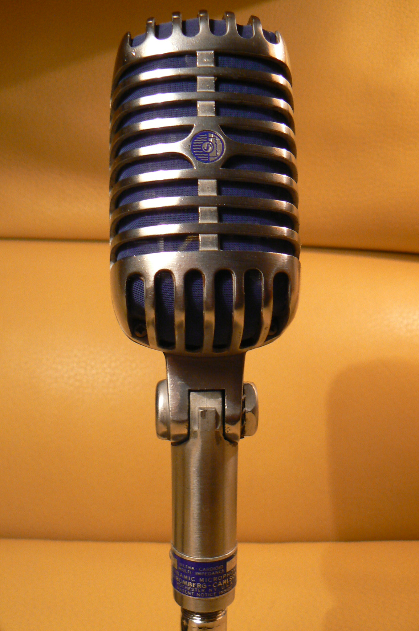 Microphone Shure 55S Dit "Elvis" Années 1950 (IledeFrance