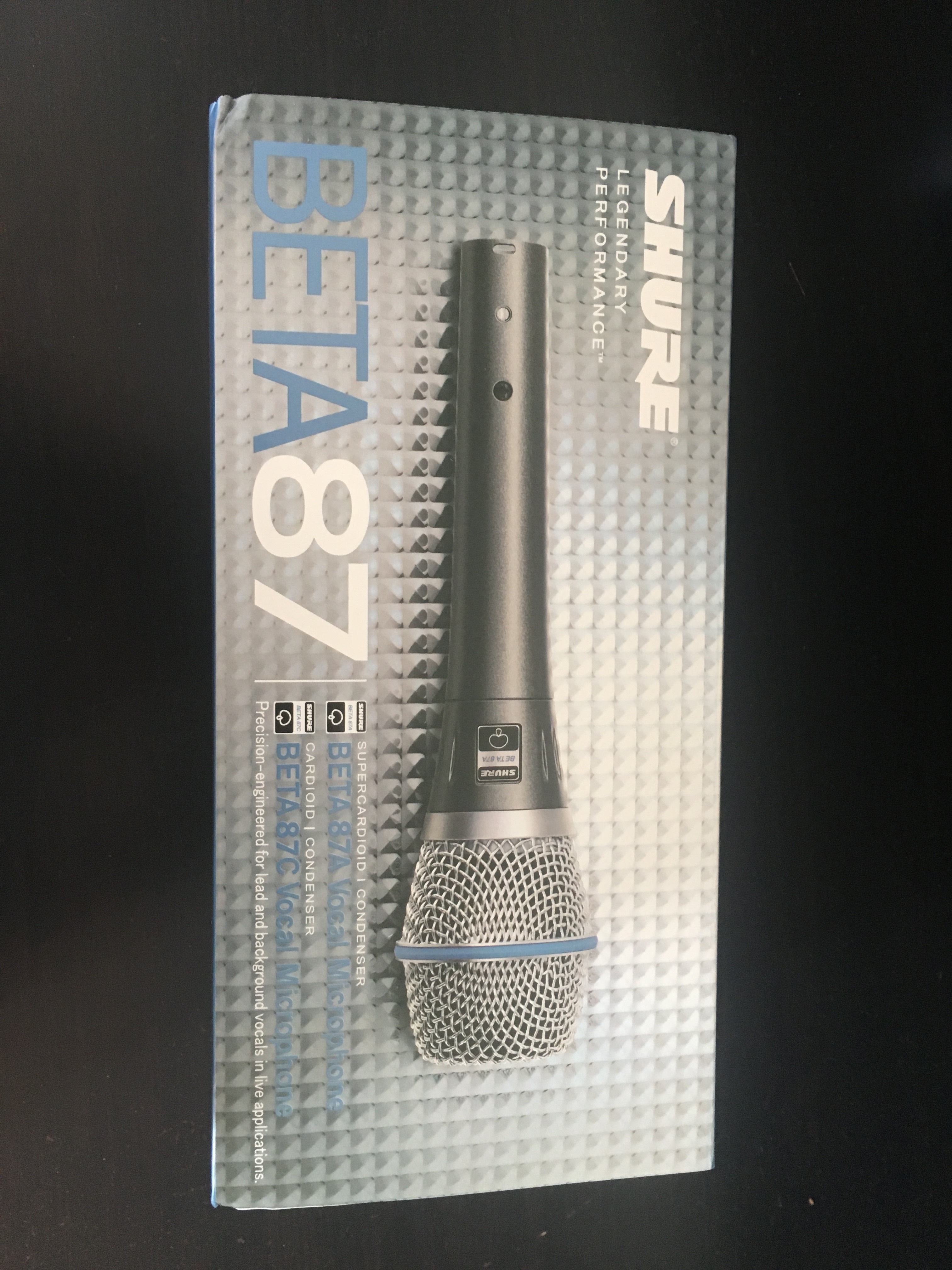 BETA 87A Shure Beta 87A Audiofanzine