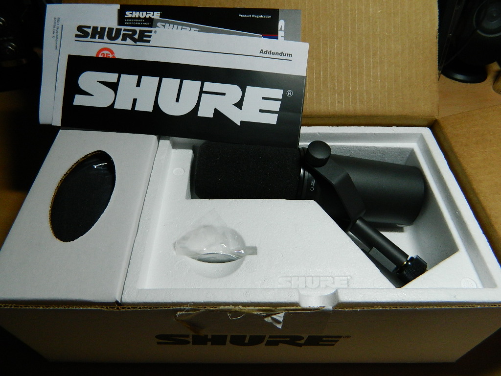 SHURE SM7B＋ブースターセット+spbgp44.ru