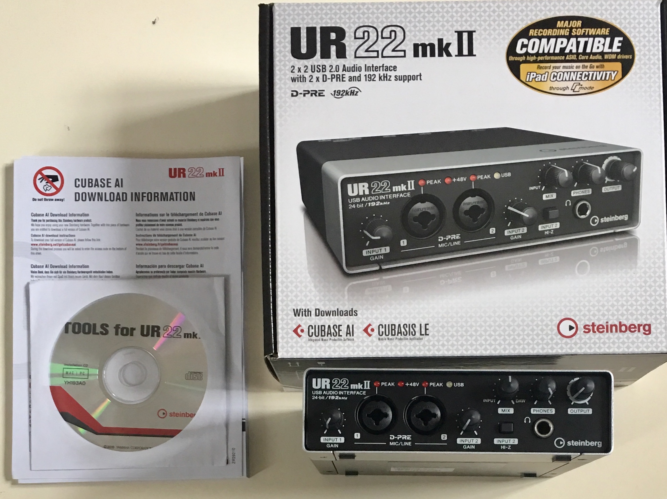 UR22MKII Steinberg UR22mkII Audiofanzine