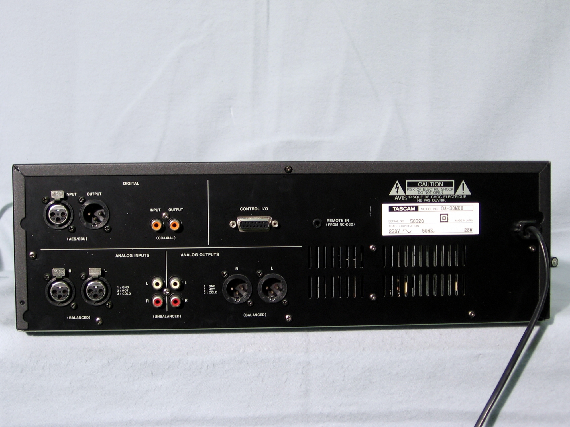 Tascam DA30 MKII image (366612) Audiofanzine