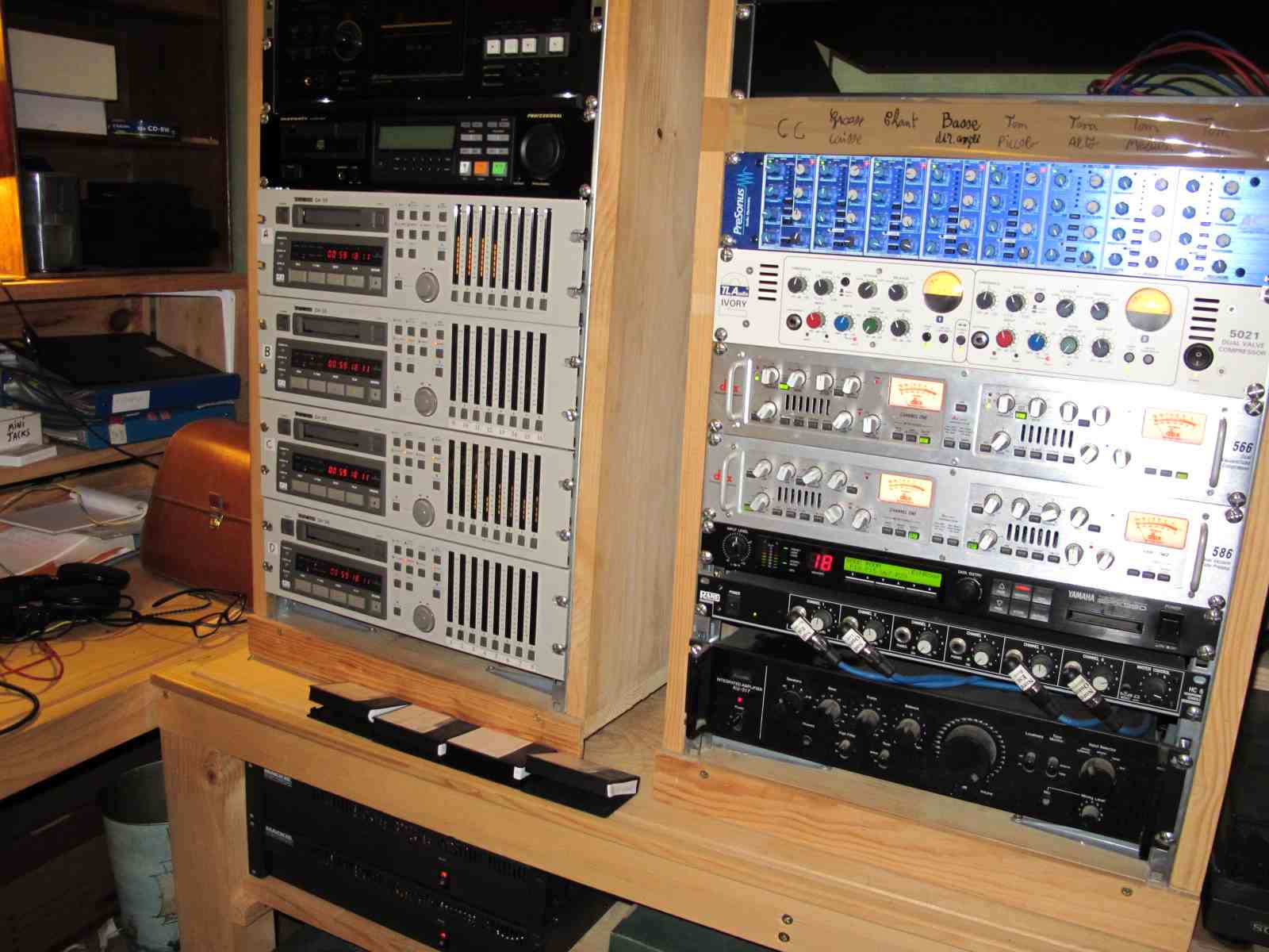 DA38 Tascam DA38 Audiofanzine