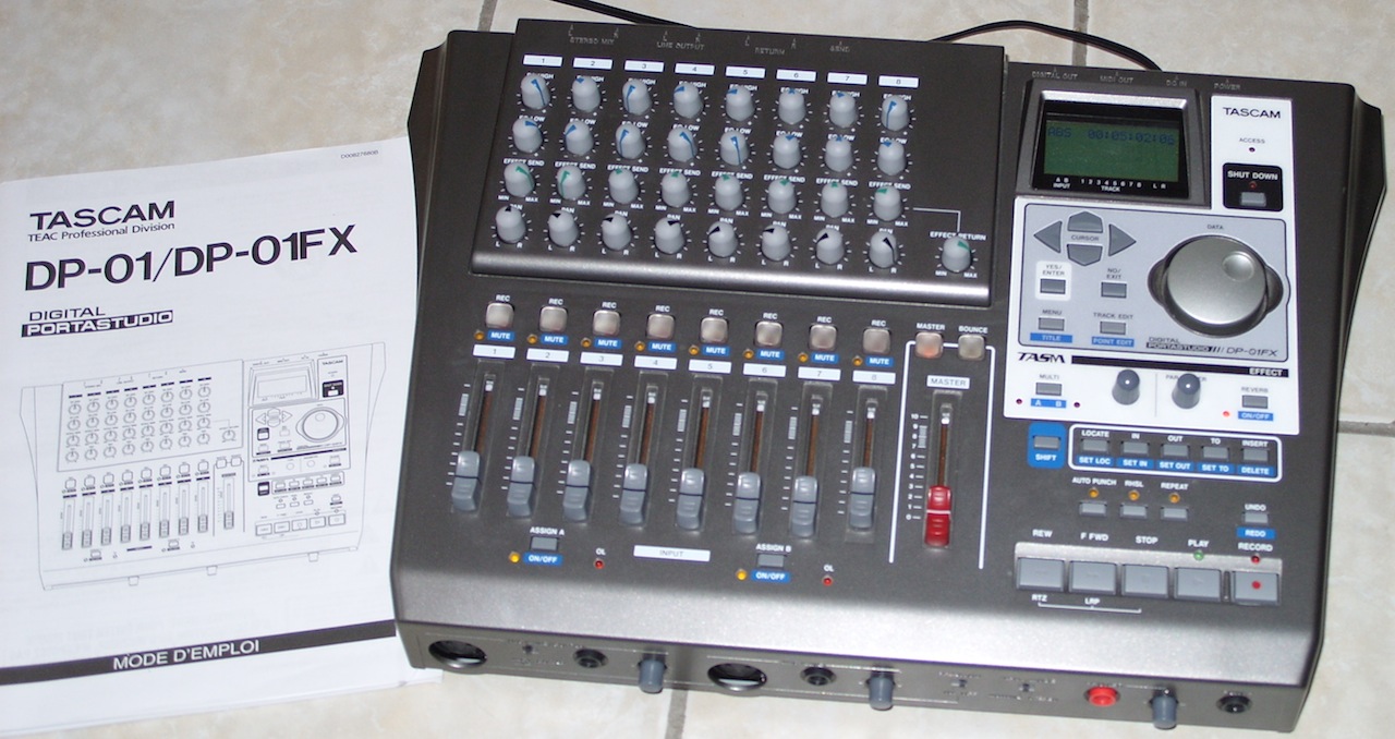 Tascam DP-01 FX image (#25452) - Audiofanzine