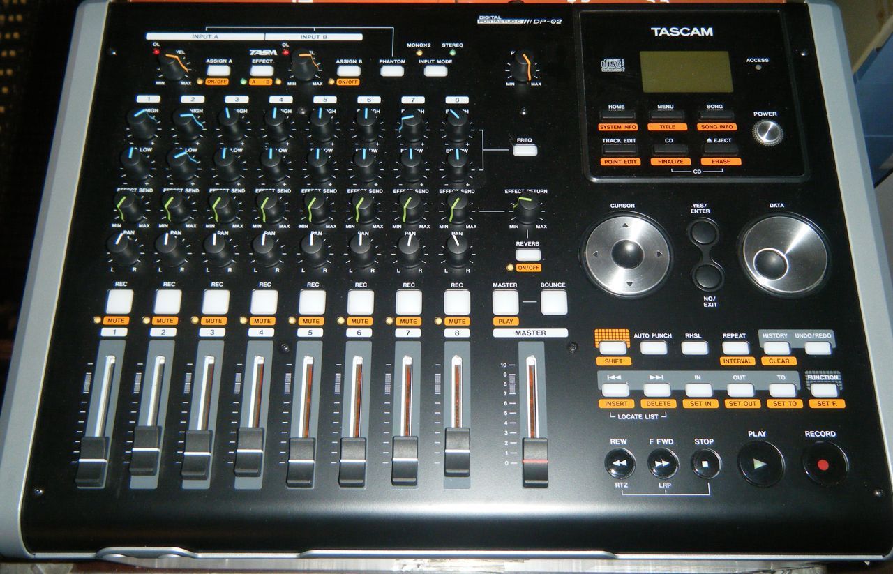 Tascam DP02 image (54079) Audiofanzine