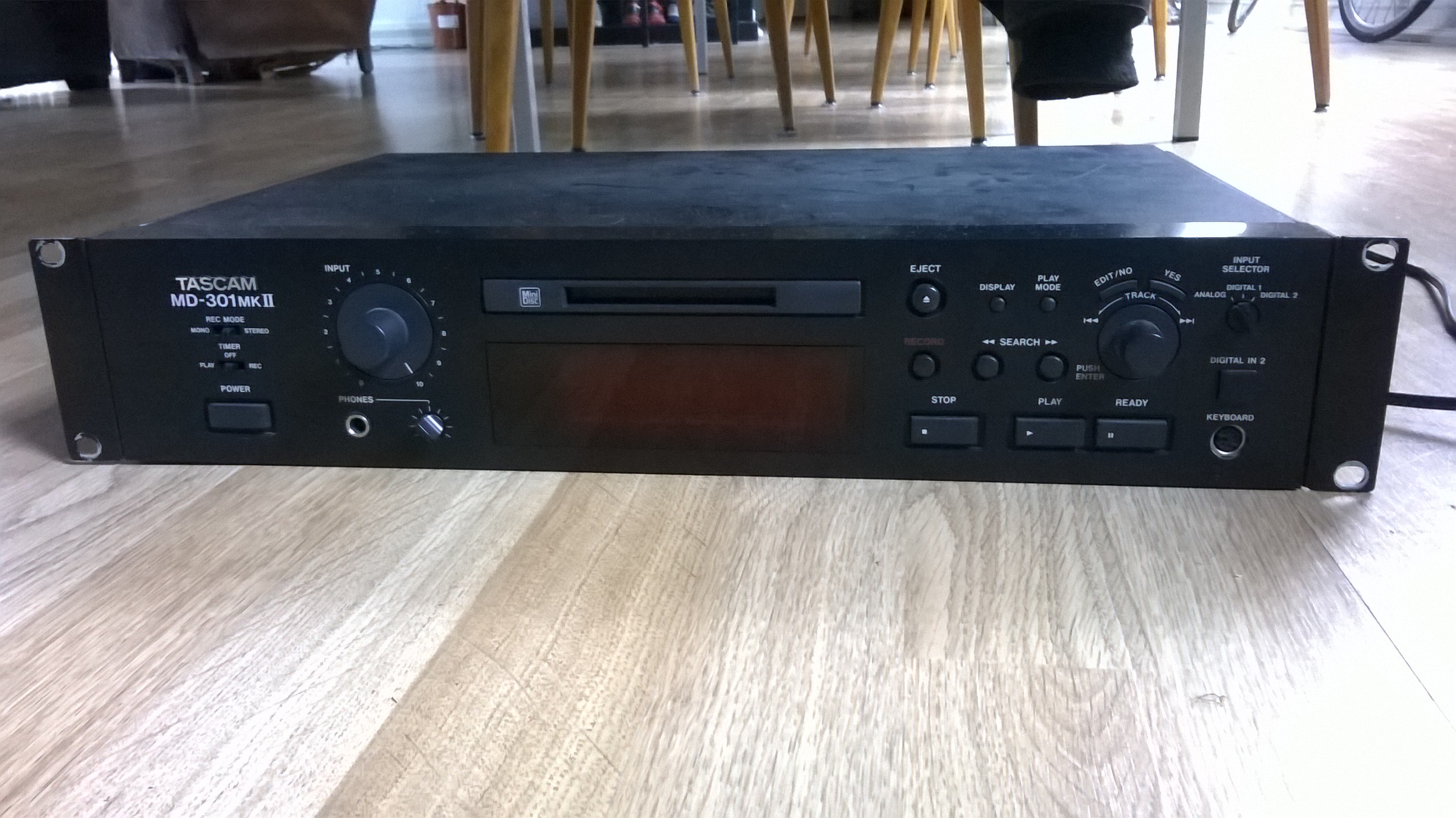 MD301 MKII Tascam MD301 MkII Audiofanzine