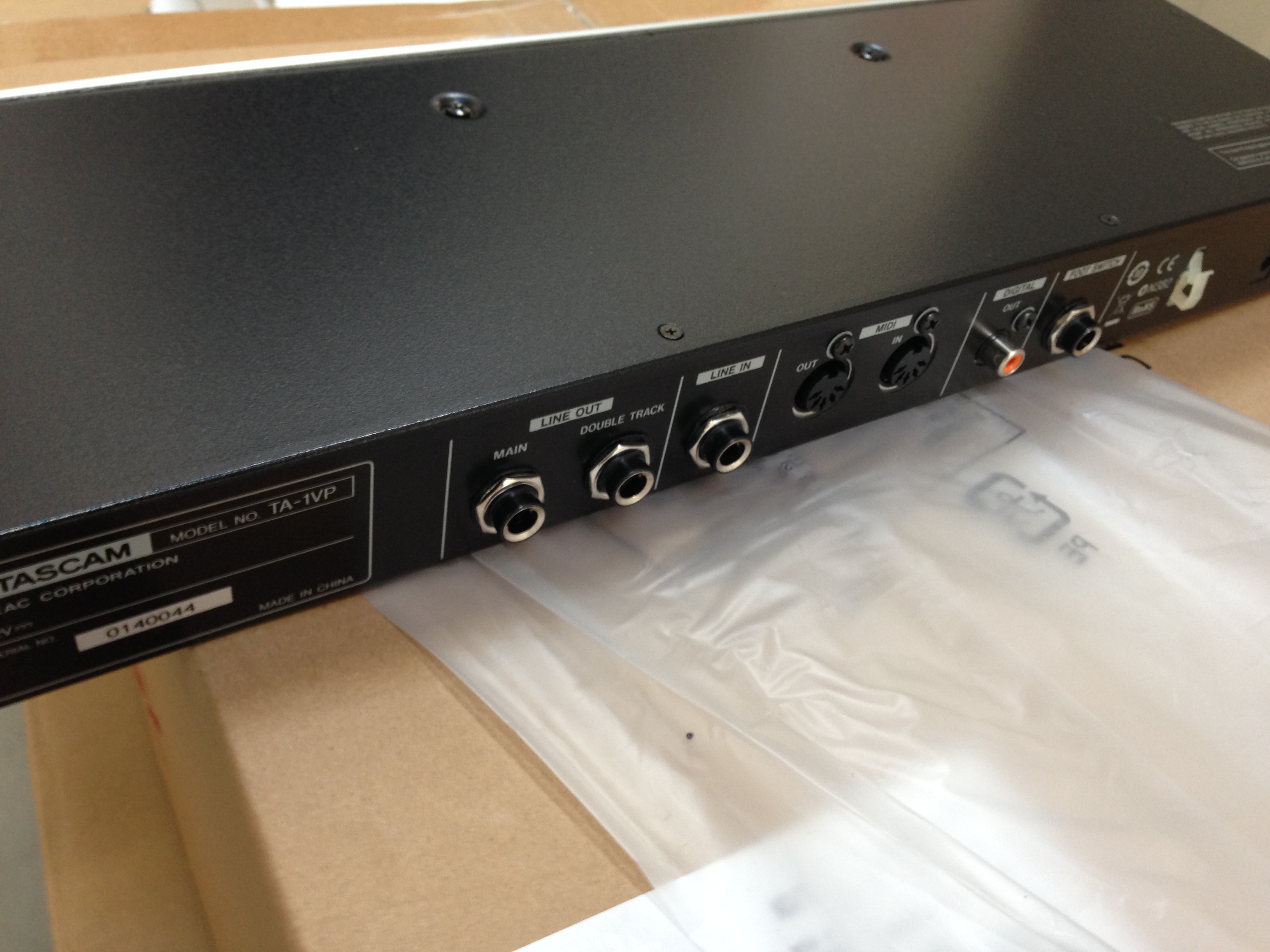 Tascam TA1VP Vocal Processor image (767387) Audiofanzine