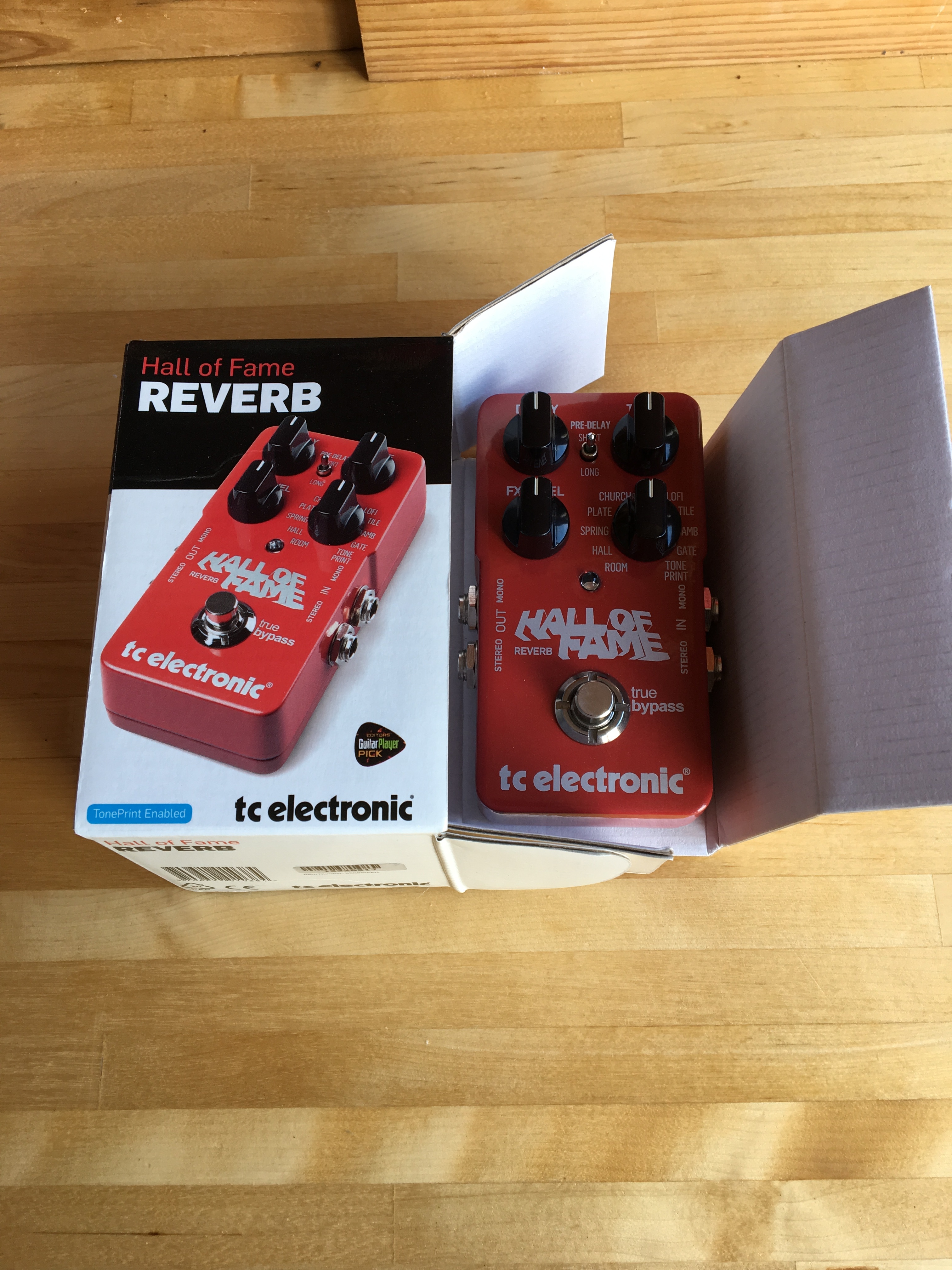 HALL OF FAME REVERB - TC Electronic Hall of Fame Reverb - Audiofanzine