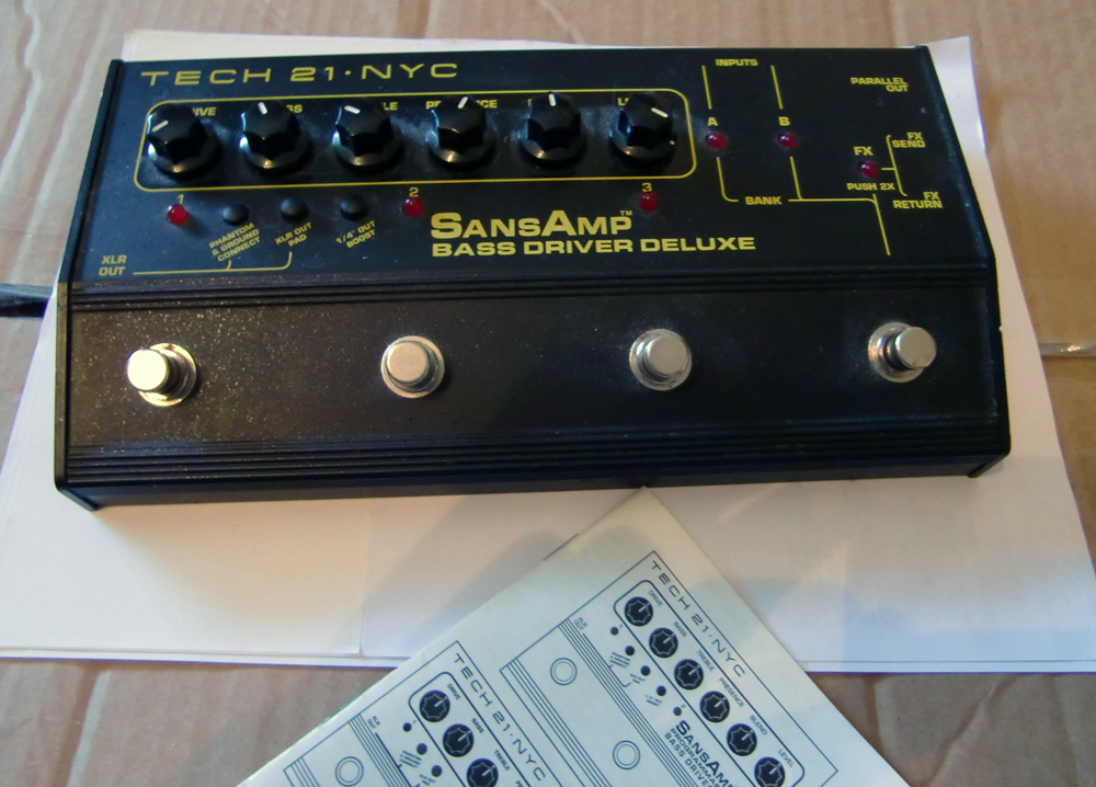 Tech 21 SansAmp Bass Driver Deluxe