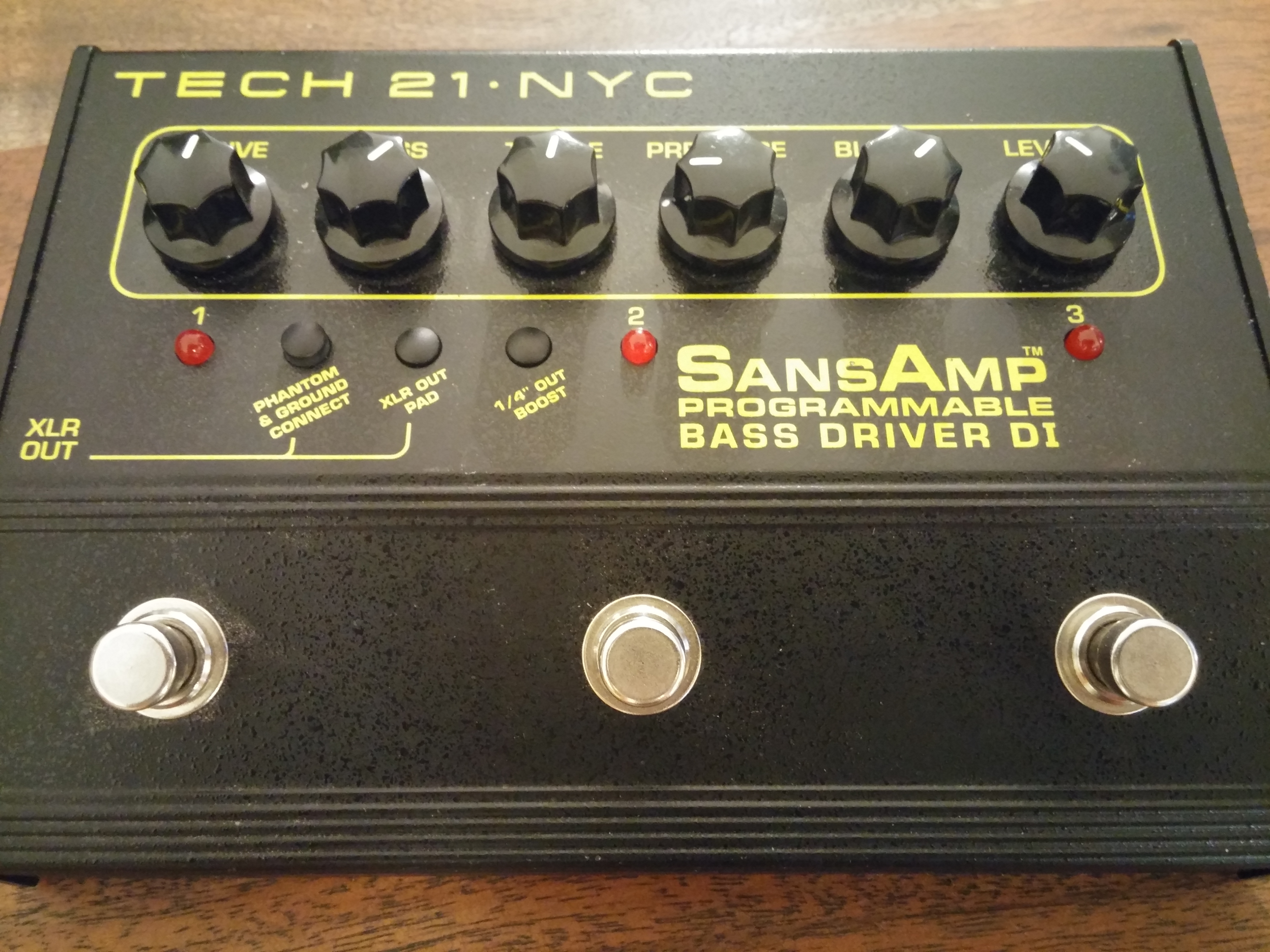 Tech 21 SansAmp Bass Driver DI Programmable image (#1516987) - Audiofanzine