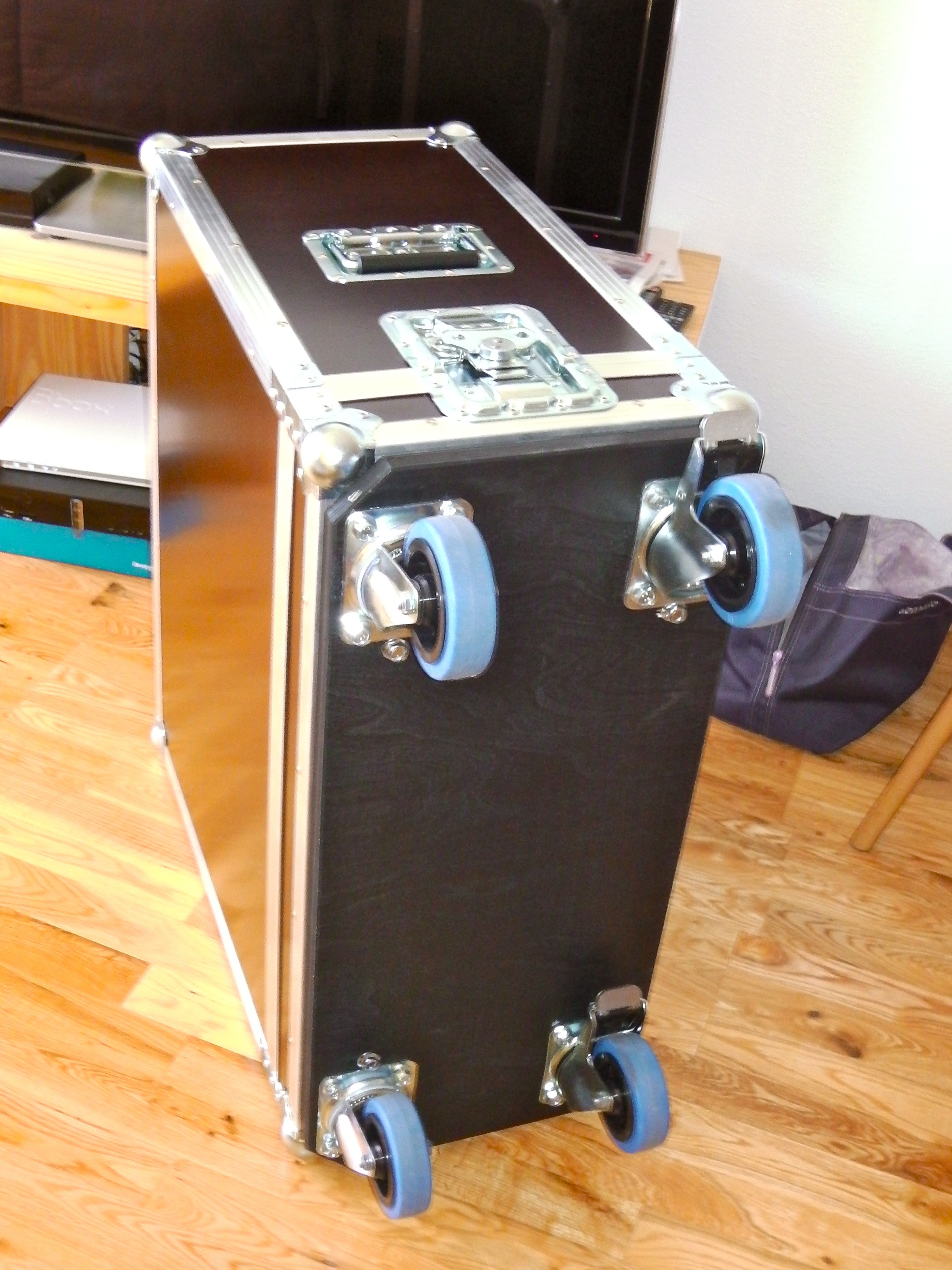 Roulette pour flightcase