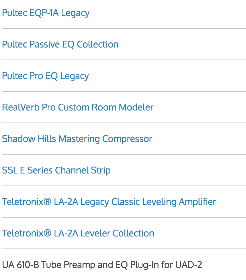 test plug bundles universal audio teletronix classic leveller collection series test plug bundles universal audio teletronix classic leveller collection series