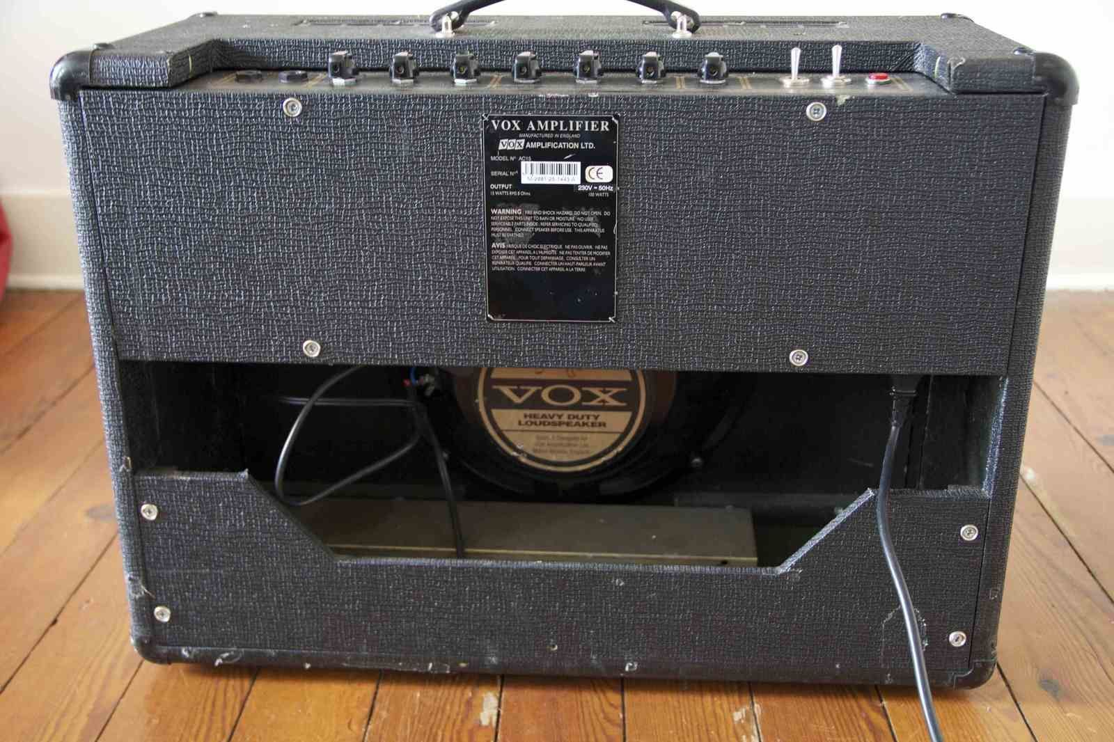 Vox AC15 TBR Image 191750 Audiofanzine Vox AC15 TBR Image 191750 Audiofanzine