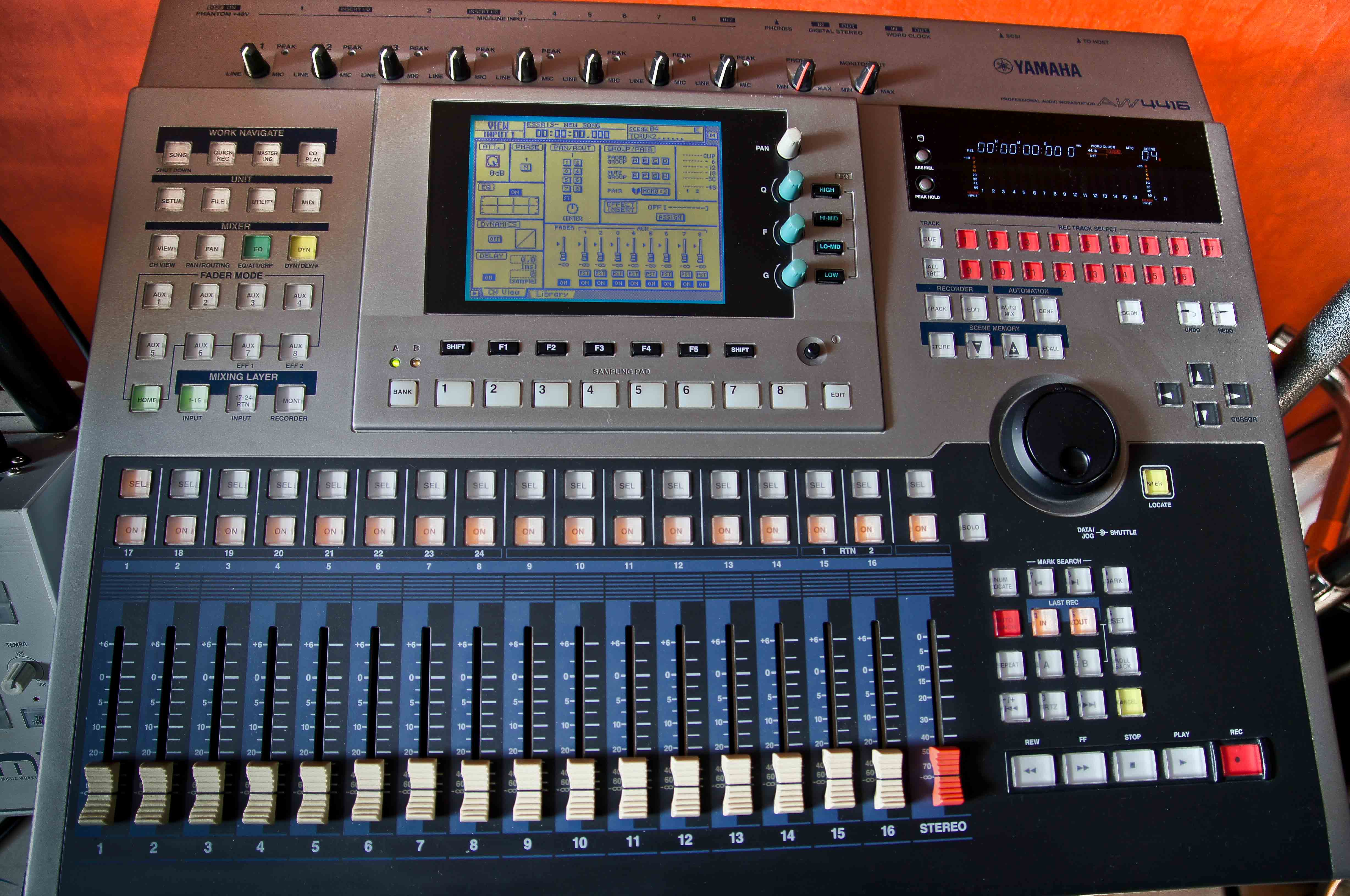 Yamaha Aw4416 Digital Recorder