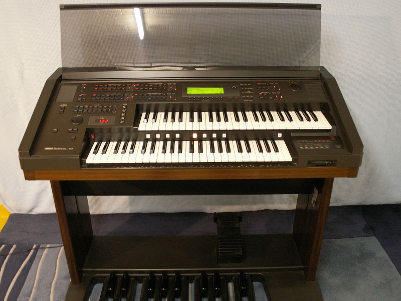 YAMAHA Electone EL-87 リズム・テンポ操作部とその基板-