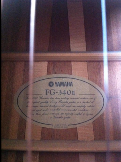 Yamaha Fg Ii Image Audiofanzine