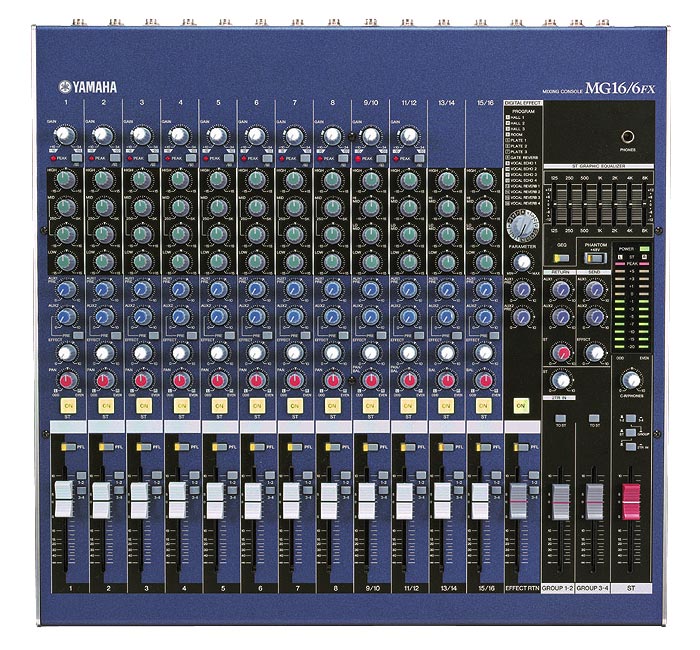 Yamaha MG16/6FX image (#276512) - Audiofanzine