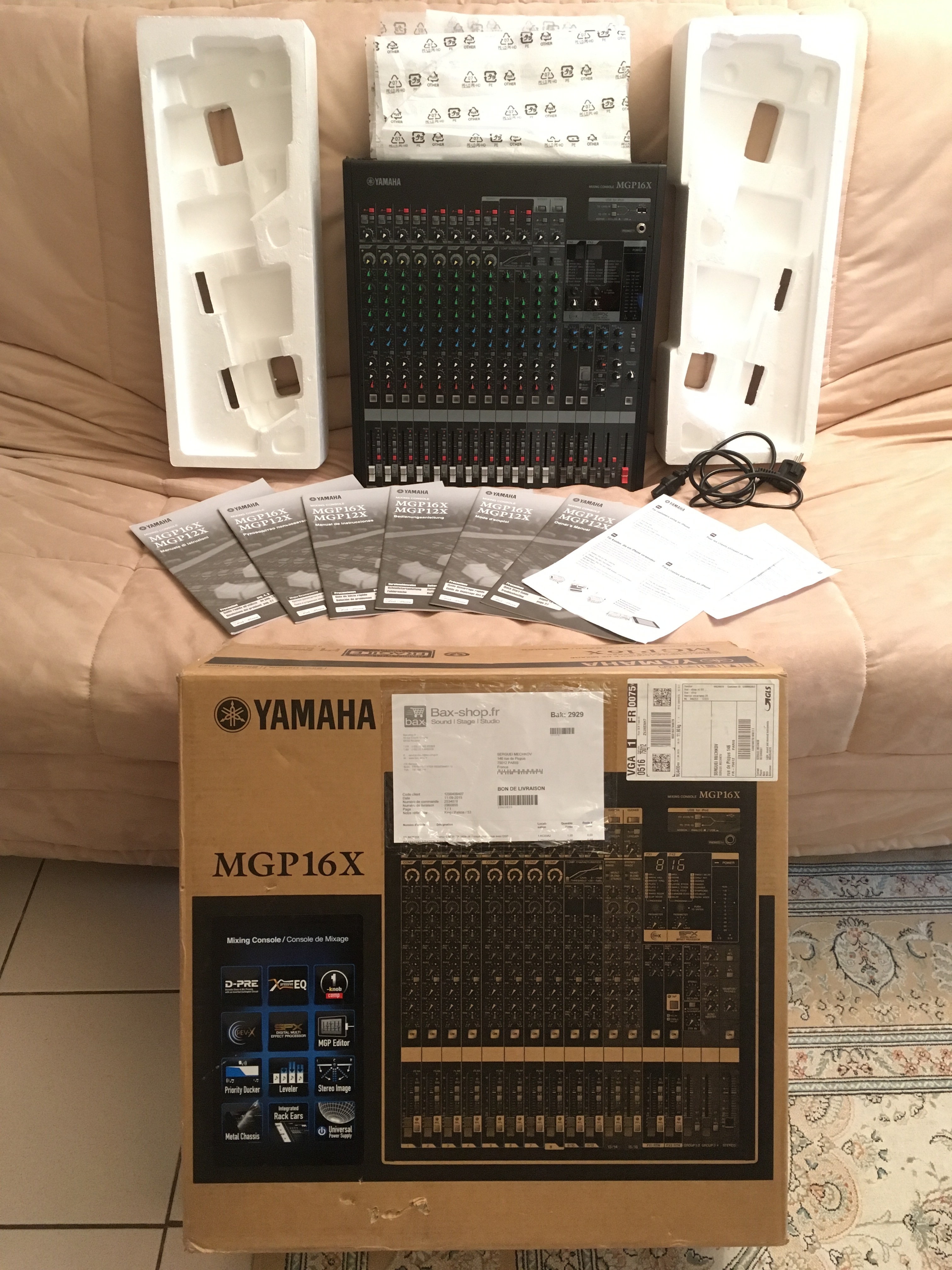 MGP16X Yamaha MGP16X Audiofanzine