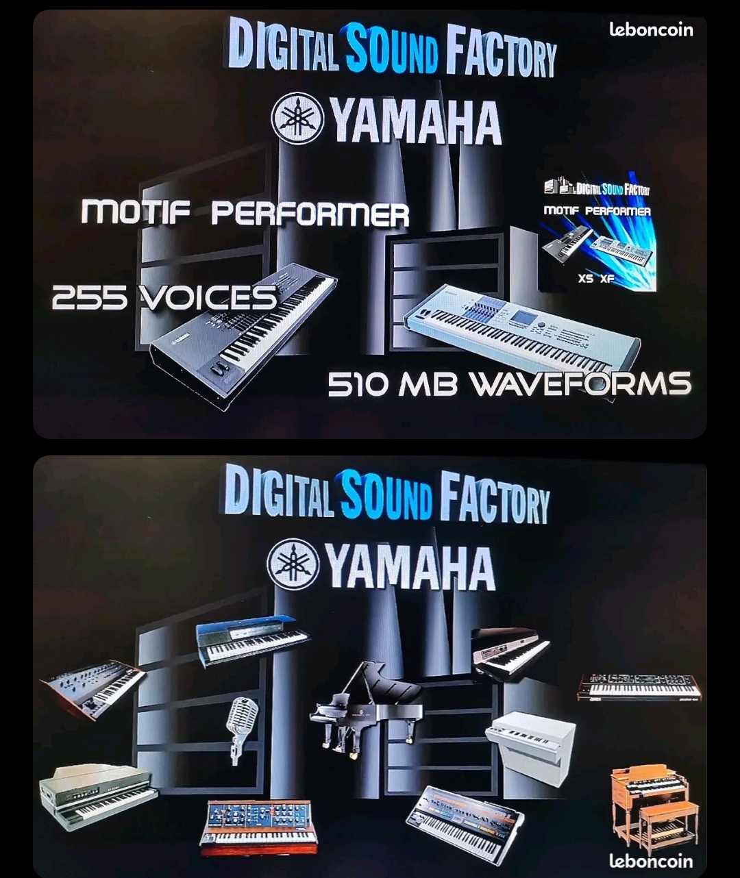 Pack Expansions Presets YamahaXS XF MONTAGE MODX Ile De France