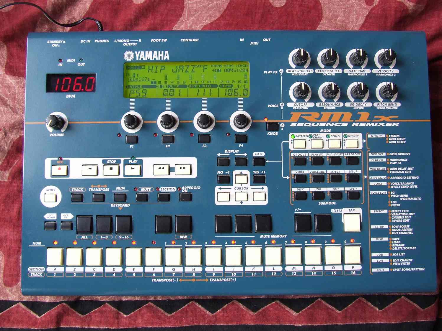 YAMAHA RMX VD 5W YB60S+fauthmoveis.com.br