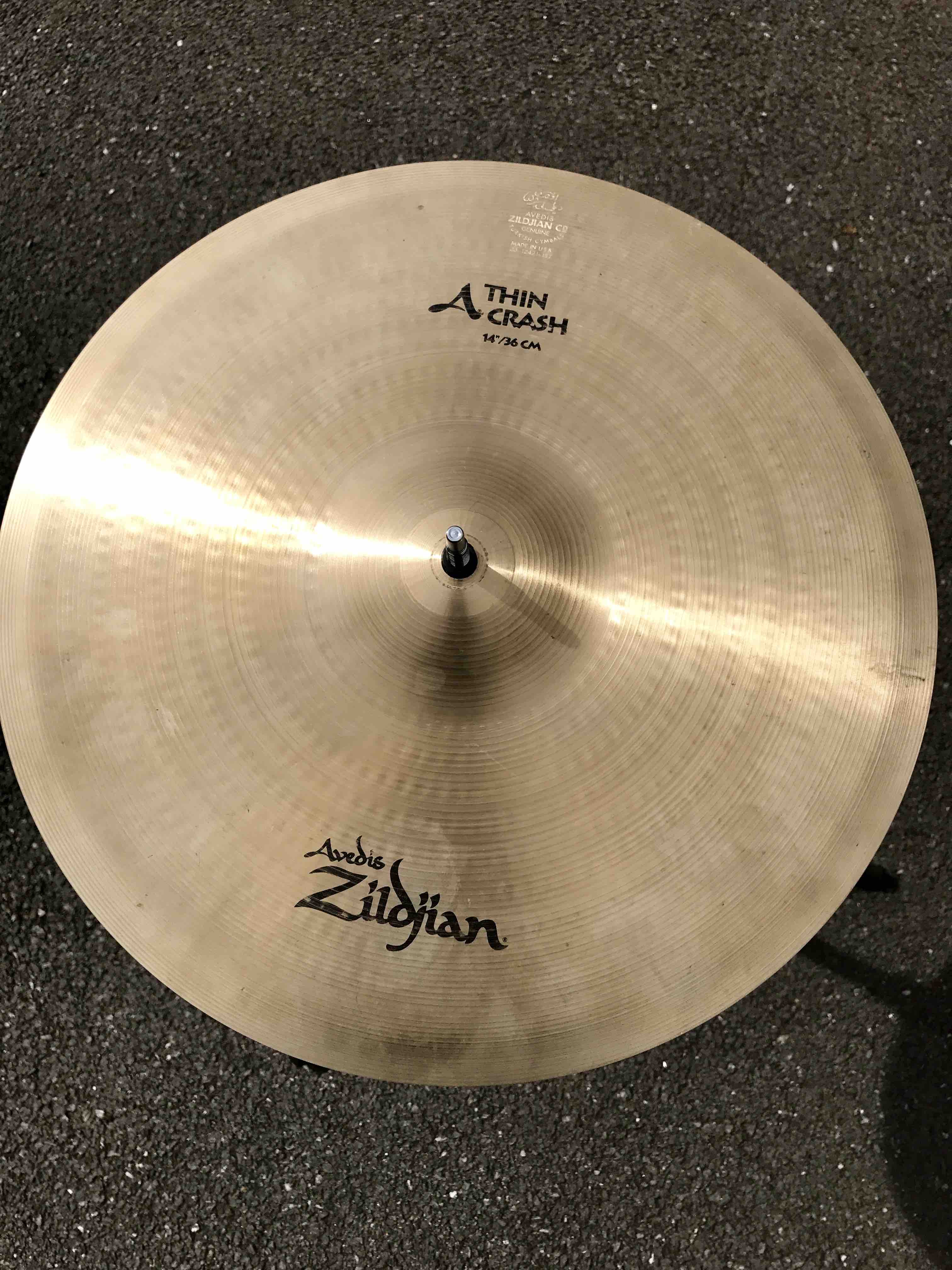 A Zildjian 14インチ Thin (50-60年代？) - 楽器/器材