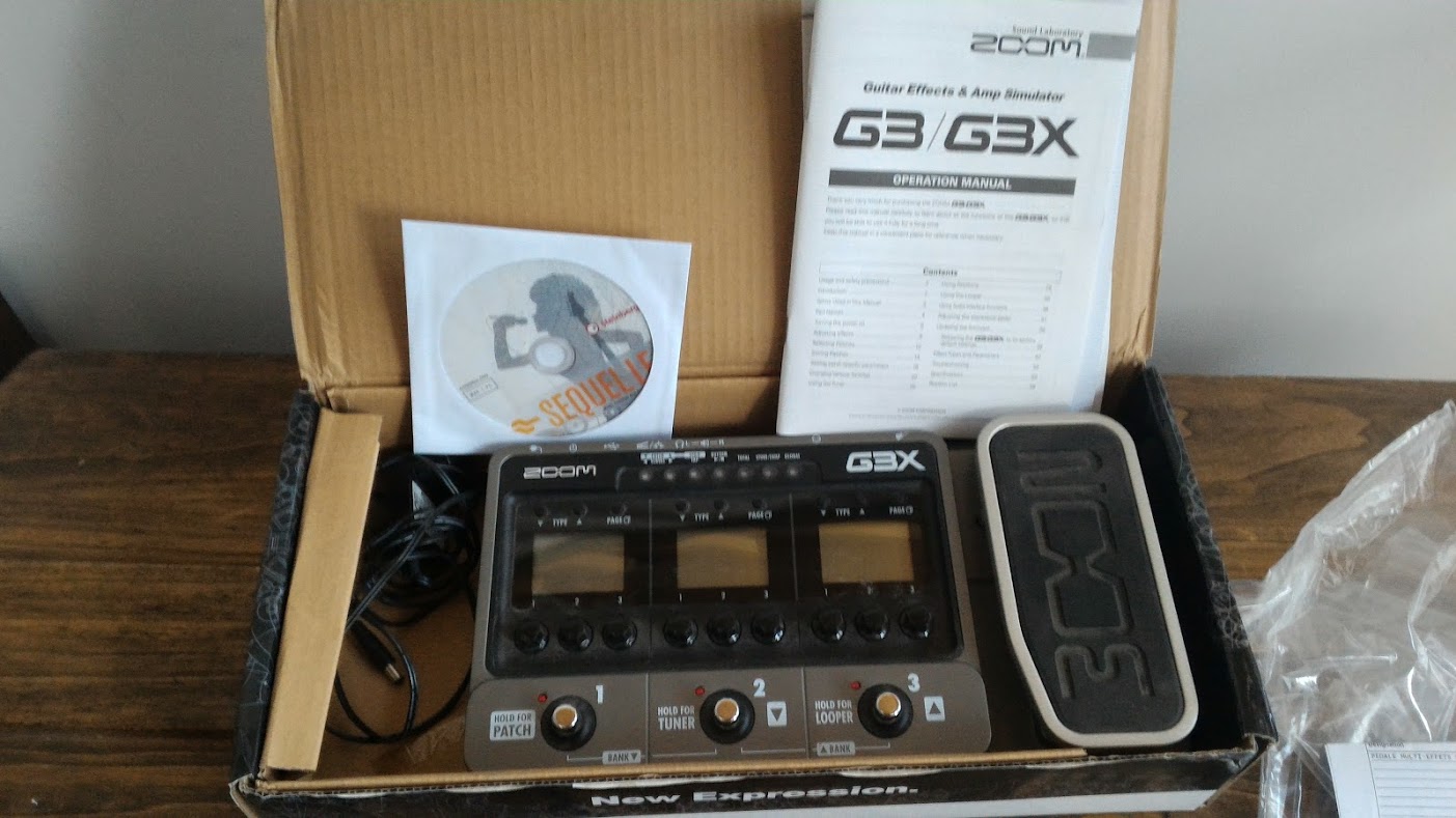 G3X - Zoom G3X - Audiofanzine