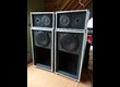 Paire d'enceintes de sono 2 x 300 W RMS avec caissons toboggan