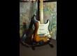 Fender Road Worn '50s Stratocaster Sunburst avec Micros Texas Special Custom shop
