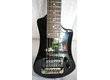 vds Guitare Electrique Noire Hofner - Contemporary Serie Shorty + flight case