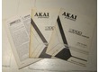 Sampler Akai S1000 : notice d'emploi. Français/English