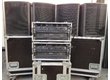 4 MTD 115 ACTIVES L'ACOUSTICS + AMPLIS + PROCESSEURS + FLIGHTS.