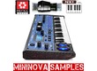 Banque de sons wav du synthé MININOVA format REASON/KONTAKT/LOGIC/SOUNDFONTS...