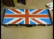Case guitare union jack rare avec accordeur intégré