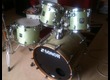  vends Batterie 4 fûts Sonor S-Class-Pro 4422S shellset en Erable Aquagreen
