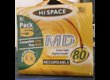 Vends lots de 5 minidisc